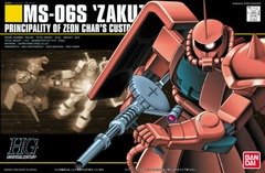 Gundam HG Universal Century - #032 MS-06S Zaku II 1/144